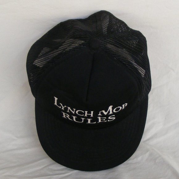 George LYNCH MOB RULES Cap, OS, Trucker, Black - Picture 6 of 10